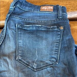 Judy Blue Skinny Jeans Blue Denim Faded Look